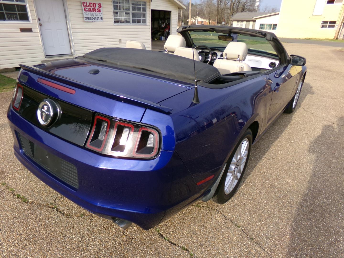 2014 Deep Impact Blue Metallic /Black Ford Mustang (1ZVBP8EM4E5) , located at 401 First NE, Bearden, AR, 71720, (870) 687-3414, 33.726528, -92.611519 - Photo#25